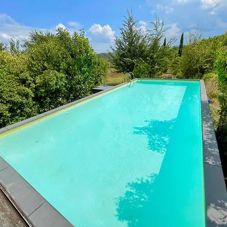 Exclusive Leisure Pool - Italian Biological Gardens - Pool House - 11 Guests Spoleto